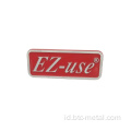 Logo Merek Nameplate Logam Kustom